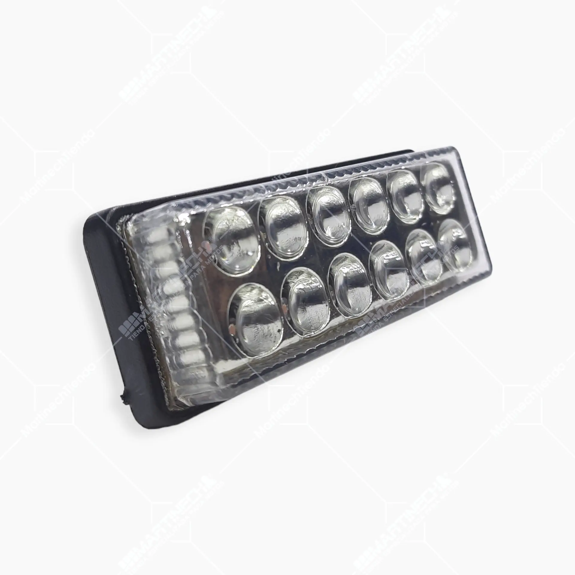Tragaluz Moto Reflectivo Led Fijo Y Strober Segundo Stop 6