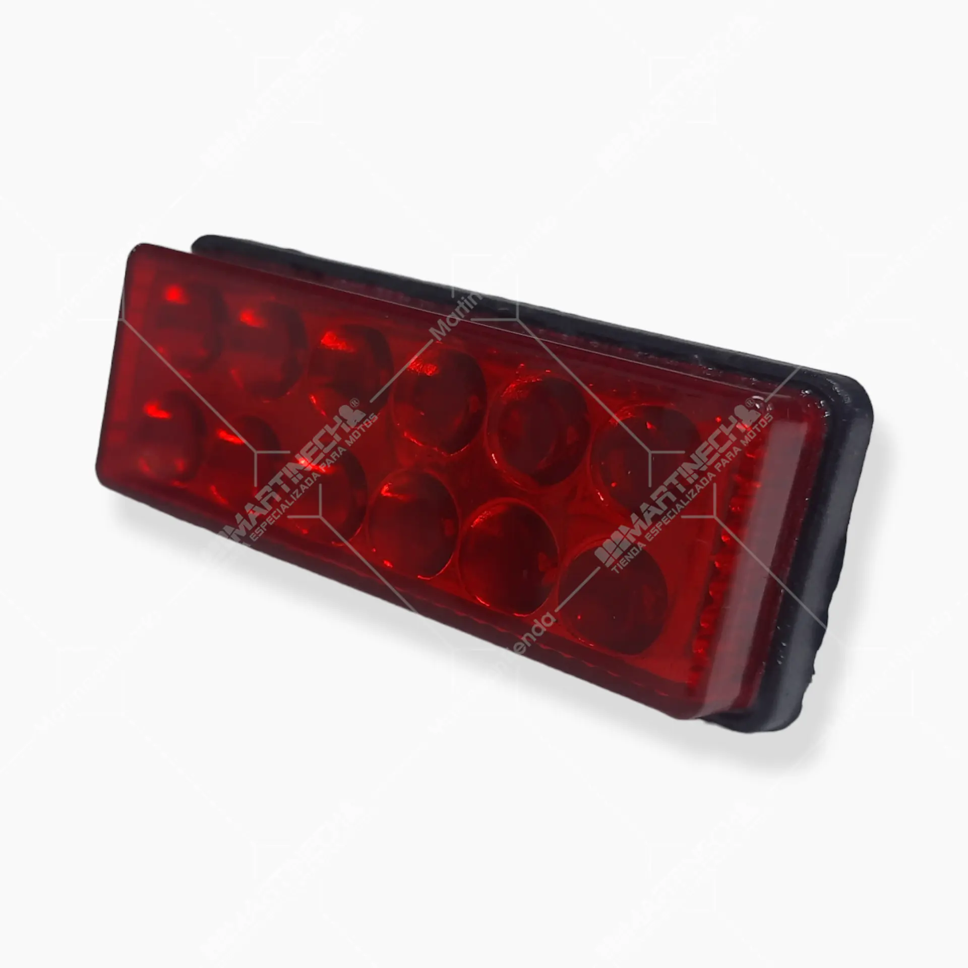 Tragaluz Moto Reflectivo Led Fijo Y Strober Segundo Stop 4