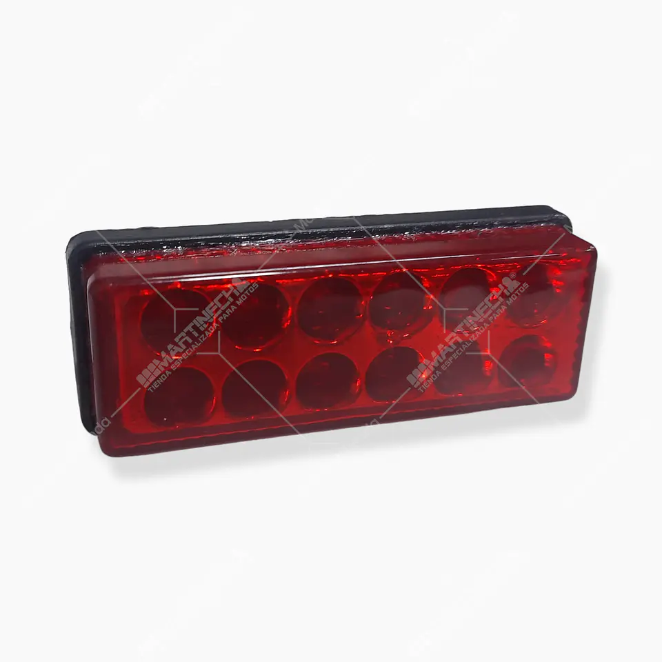 Tragaluz Moto Reflectivo Led Fijo Y Strober Segundo Stop 3