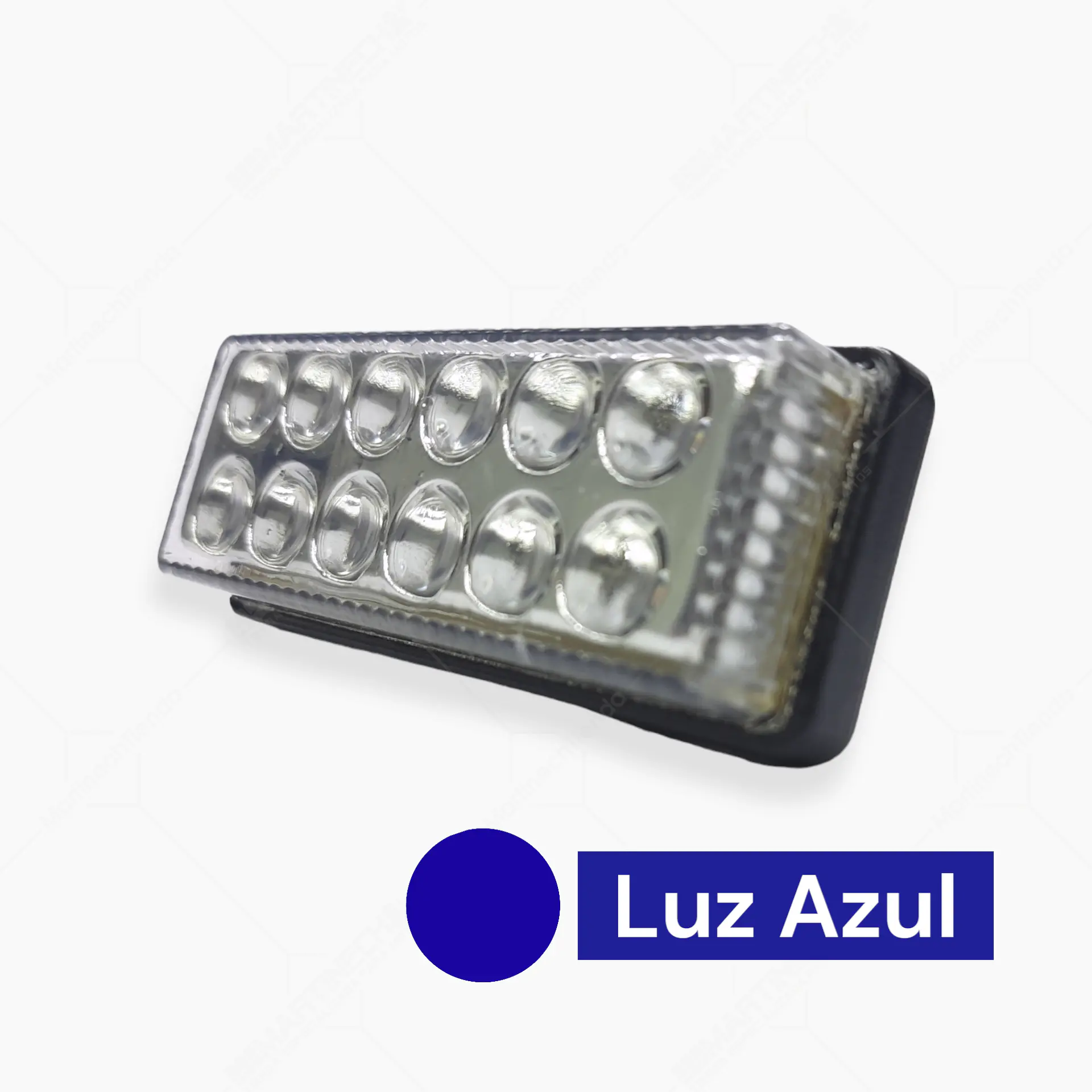Tragaluz Moto Reflectivo Led Fijo Y Strober Segundo Stop 12