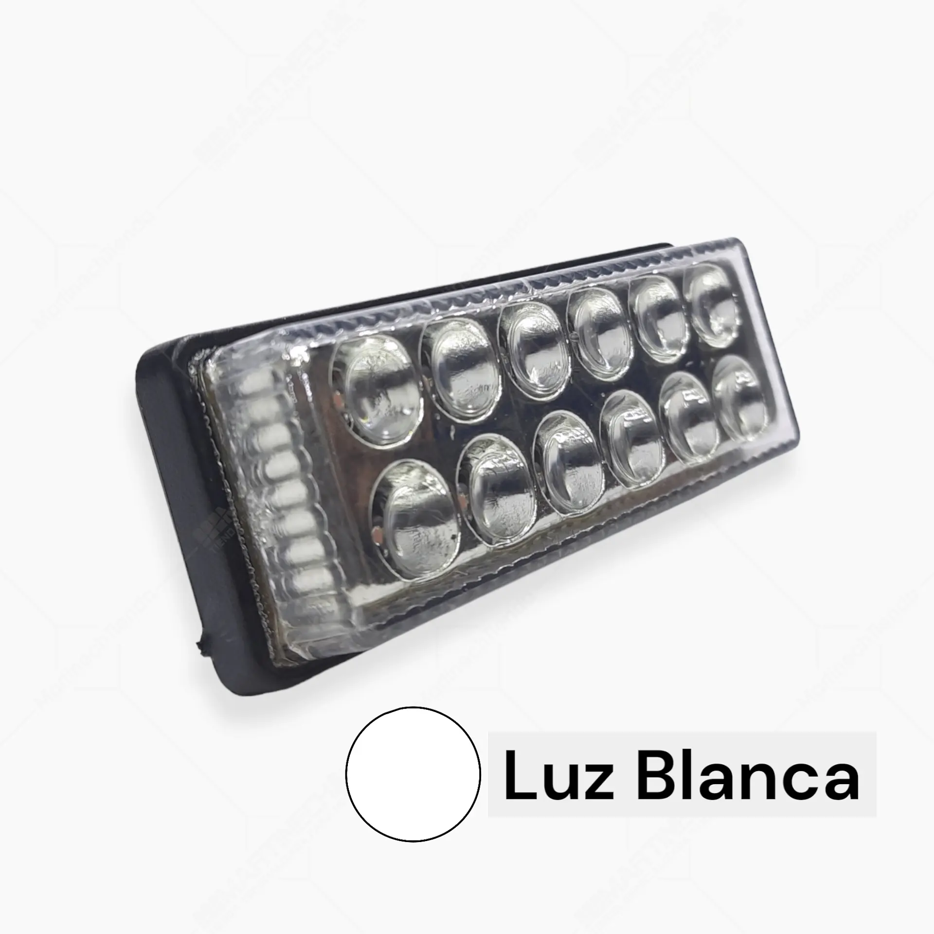 Tragaluz Moto Reflectivo Led Fijo Y Strober Segundo Stop 13