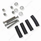 Rack Parrilla Moto Para Baúl Maletero Portaequipaje Acero - Miniatura 6