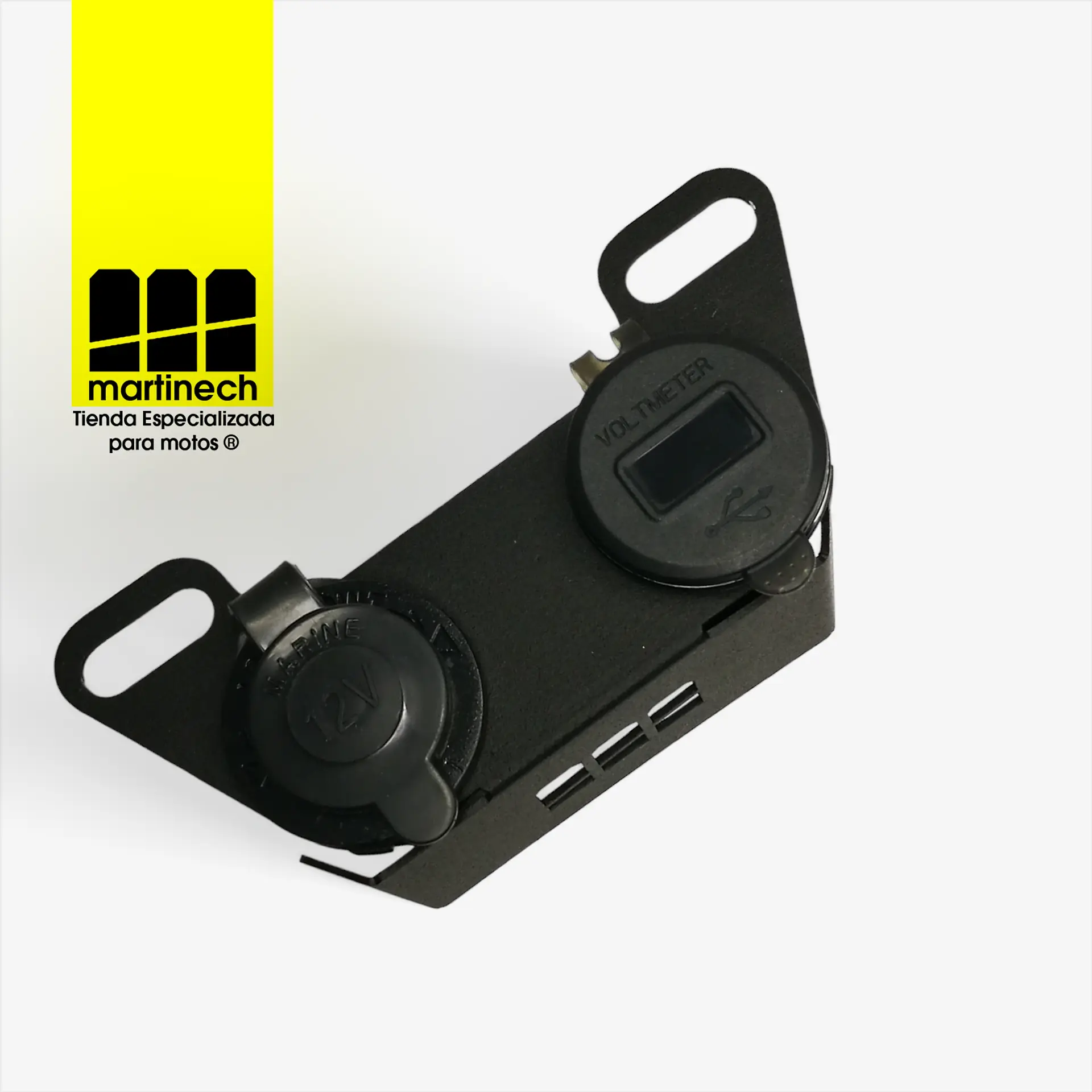 Central de Carga USB Carga Rapida con Socket 12V para Moto 6