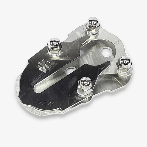Base Extension Pata Pulsar NS 160 Soporte Lateral Acero