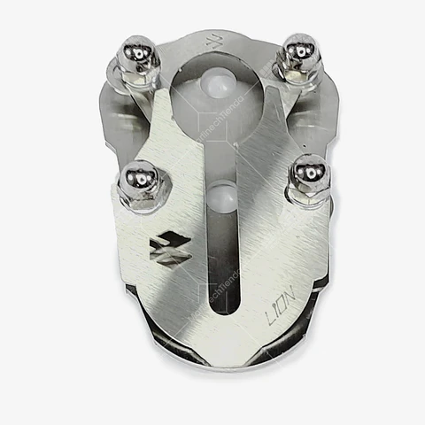 Base Extension Pata Pulsar NS 200 Soporte Lateral Acero