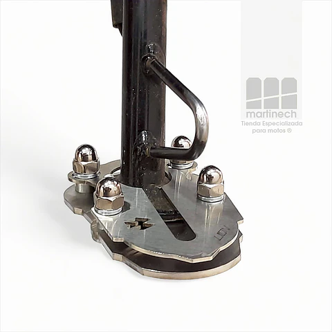 Base Extension Pata Pulsar 220F Soporte Lateral Acero