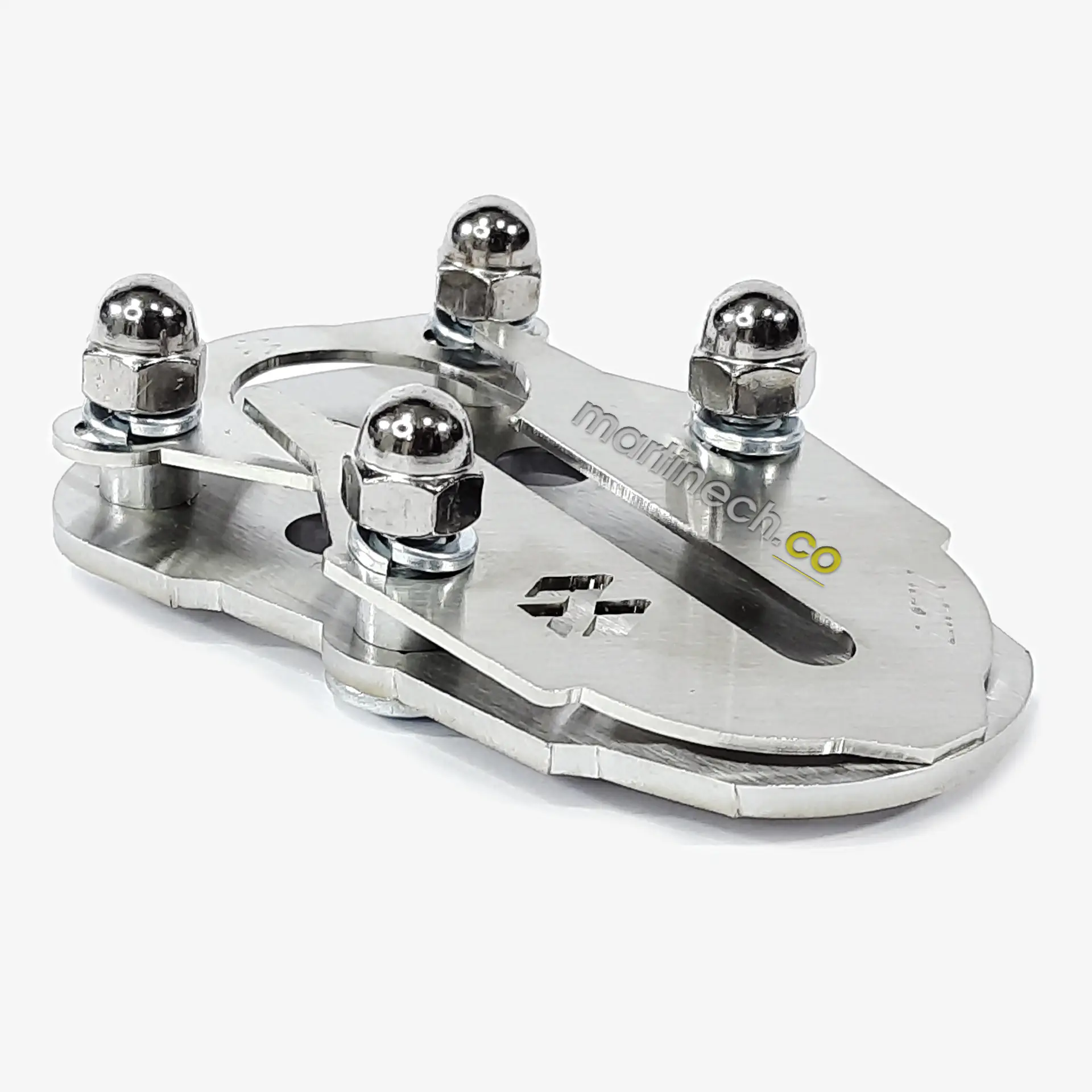 Base Extension Pata Pulsar 220F Soporte Lateral Acero 2