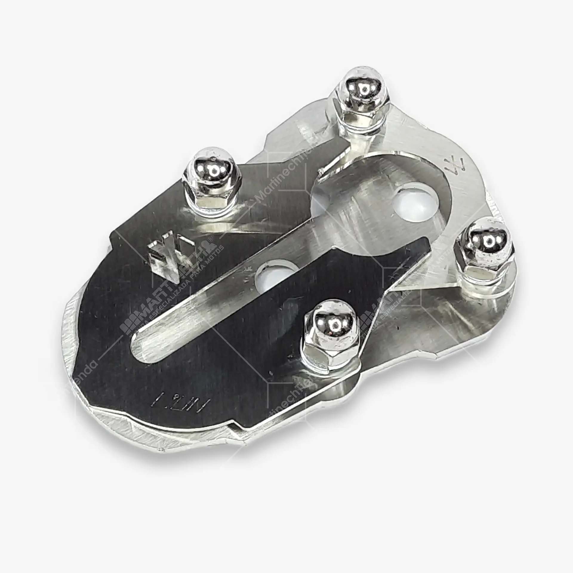 Base Extension Pata Pulsar 220F Soporte Lateral Acero 5