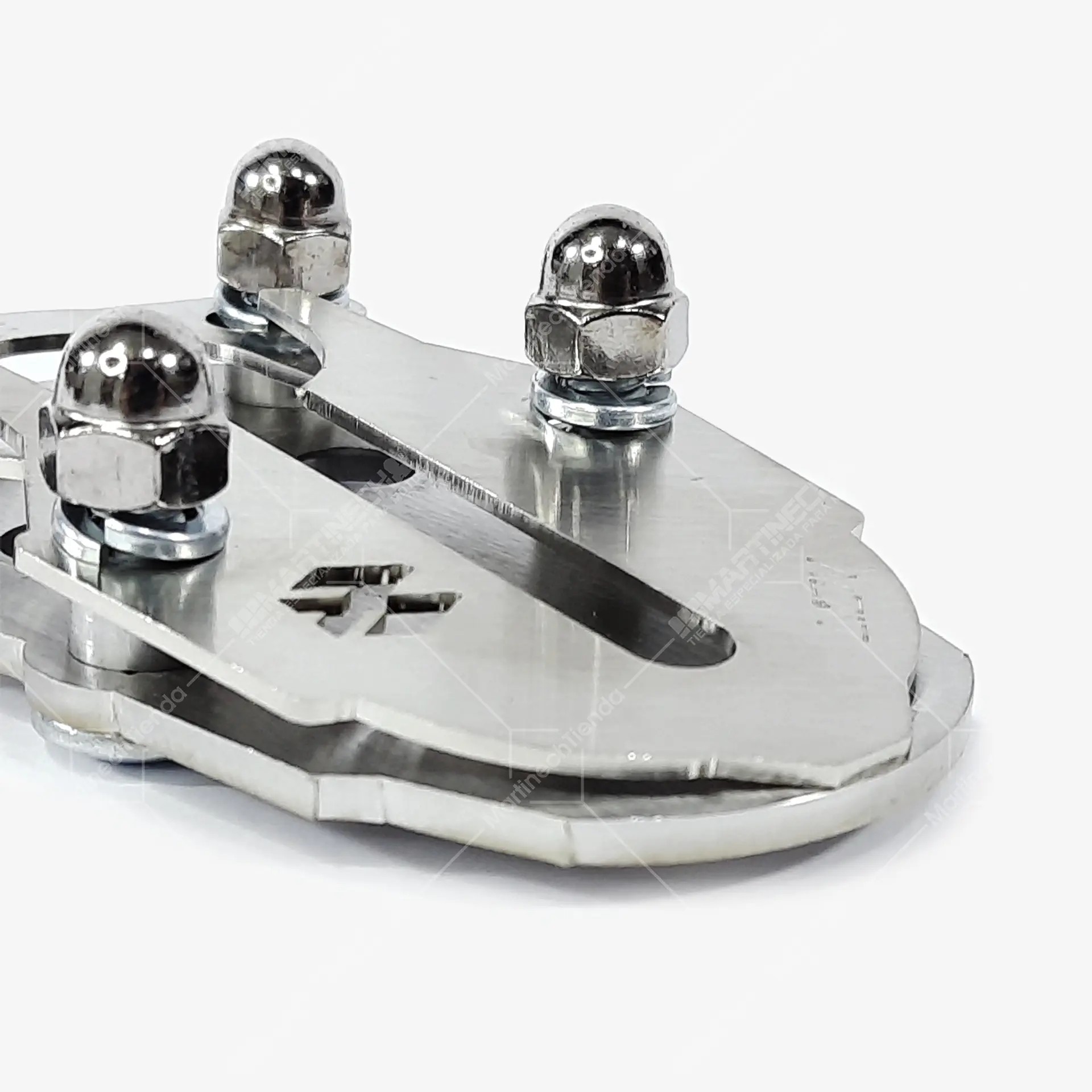 Base Extension Pata Pulsar 220F Soporte Lateral Acero 8