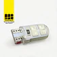 Bombillos Led T10 Cocuyos Amarillos Pequeños KIT X 2 - Miniatura 5