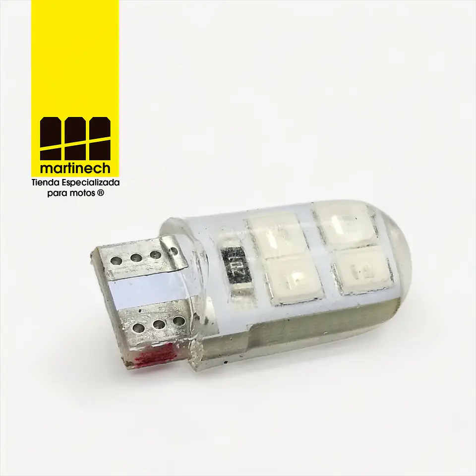 Bombillos Led T10 Cocuyos Amarillos Pequeños KIT X 2 5