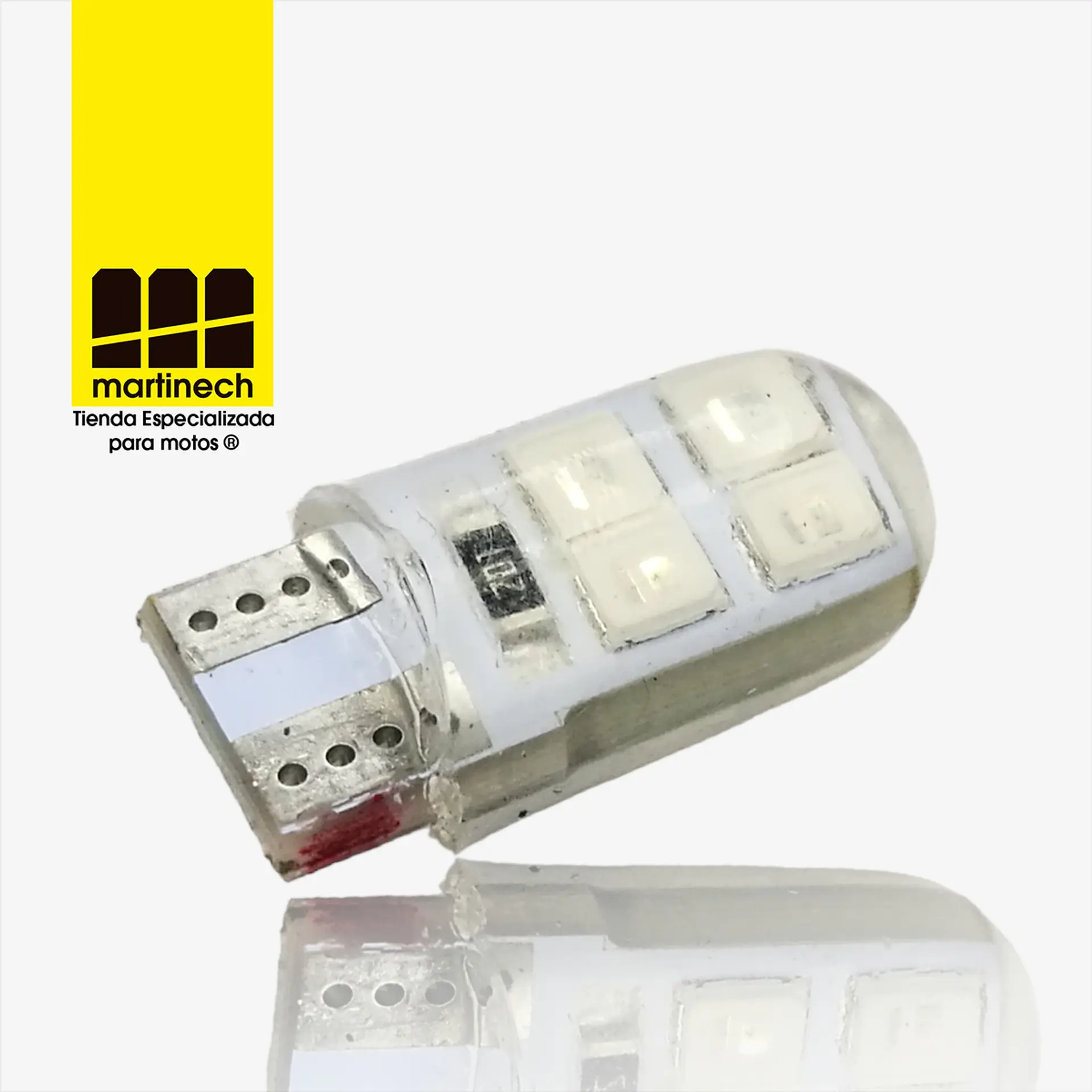 Bombillos Led T10 Cocuyos Amarillos Pequeños KIT X 2 6