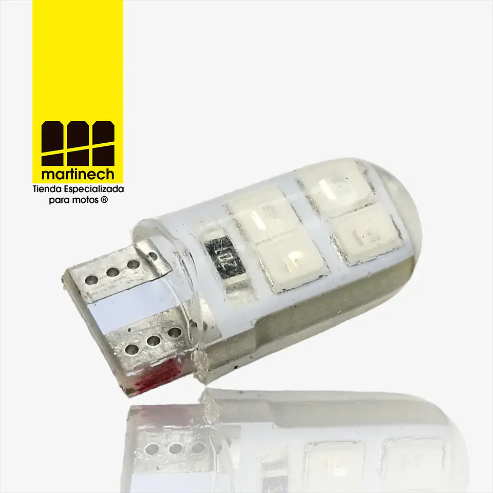 Bombillos Led T10 Cocuyos Amarillos Pequeños KIT X 2 6