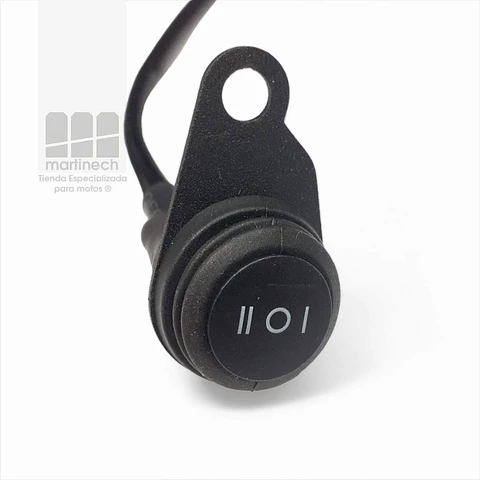Switch Interruptor Moto Exploradoras Doble Color + Cableado