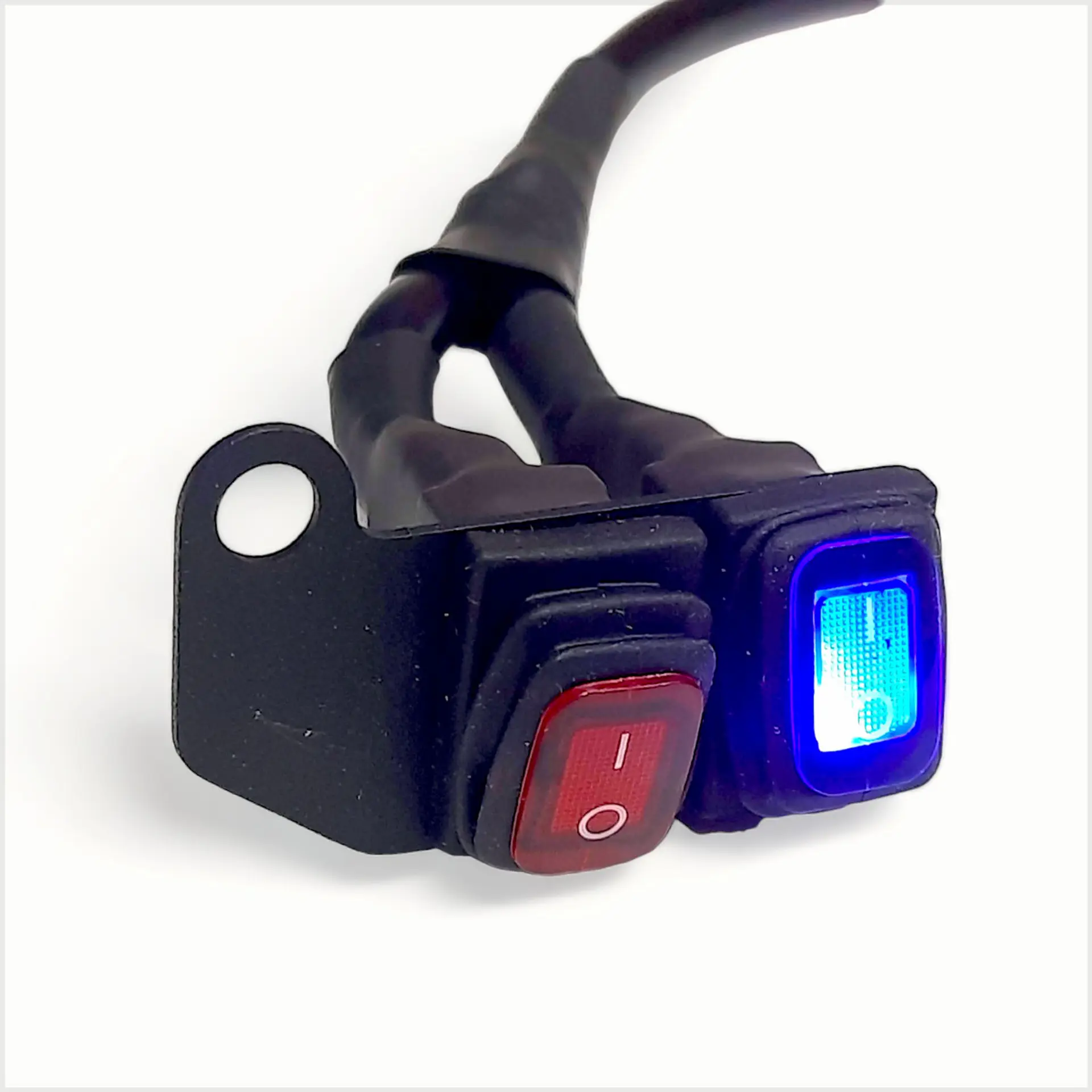 Switch Interruptor Exploradoras Moto Impermeable X 2 + Cable 1