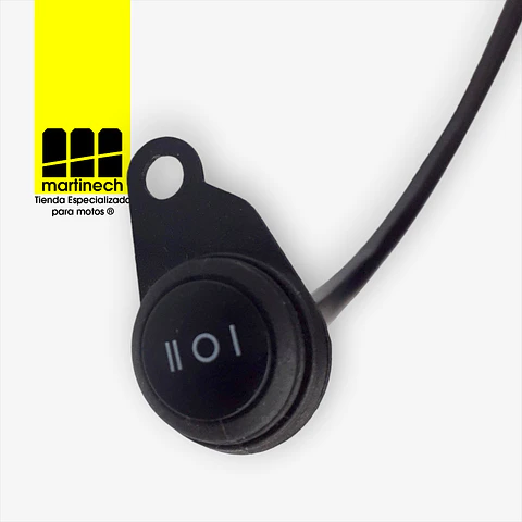 Switch Interruptor Moto Exploradoras Doble Color + Cableado