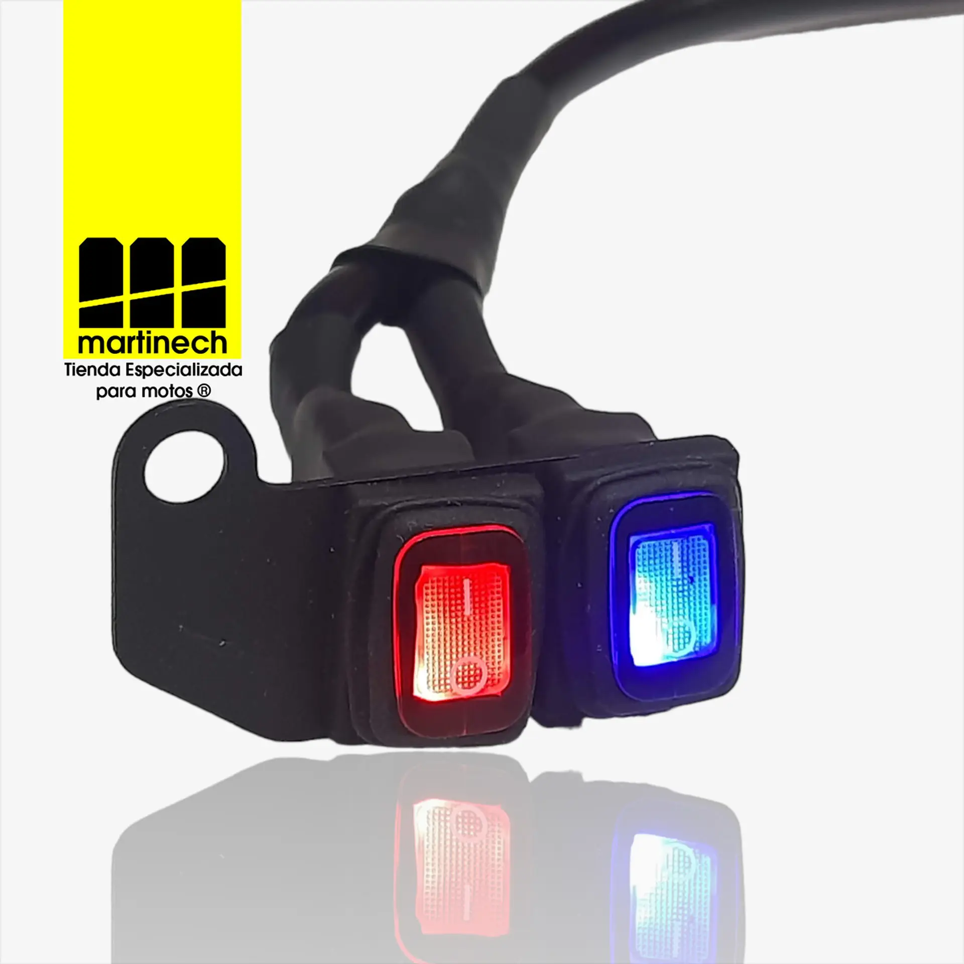 Switch Interruptor Exploradoras Moto Impermeable X 2 + Cable 2