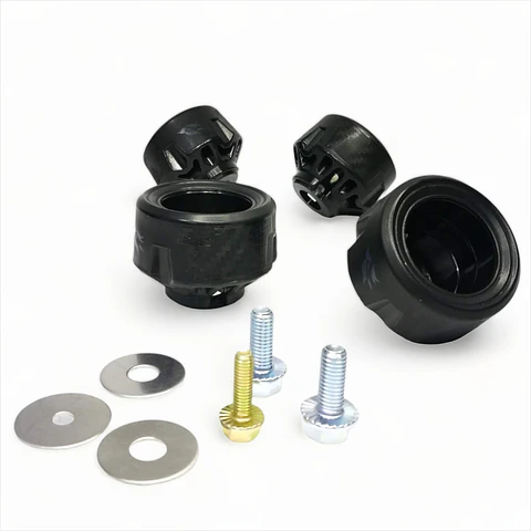 Ktm Duke 200 250 390 Slider Spools Eje Tijera Barras Kit X4