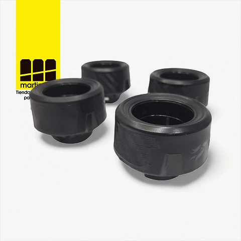 Ktm Duke 200 250 390 Slider Spools Eje Tijera Barras Kit X4