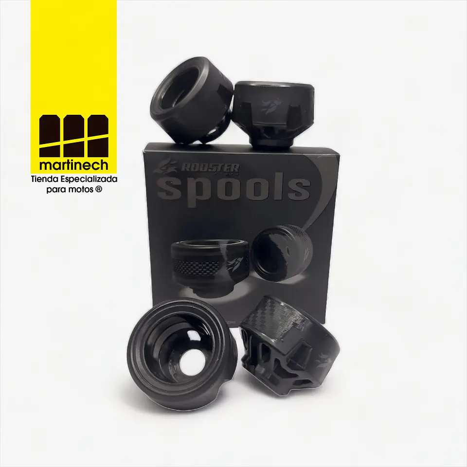 Slider Spools Dominar 250 para Ejes Llantas Kit X 4 4