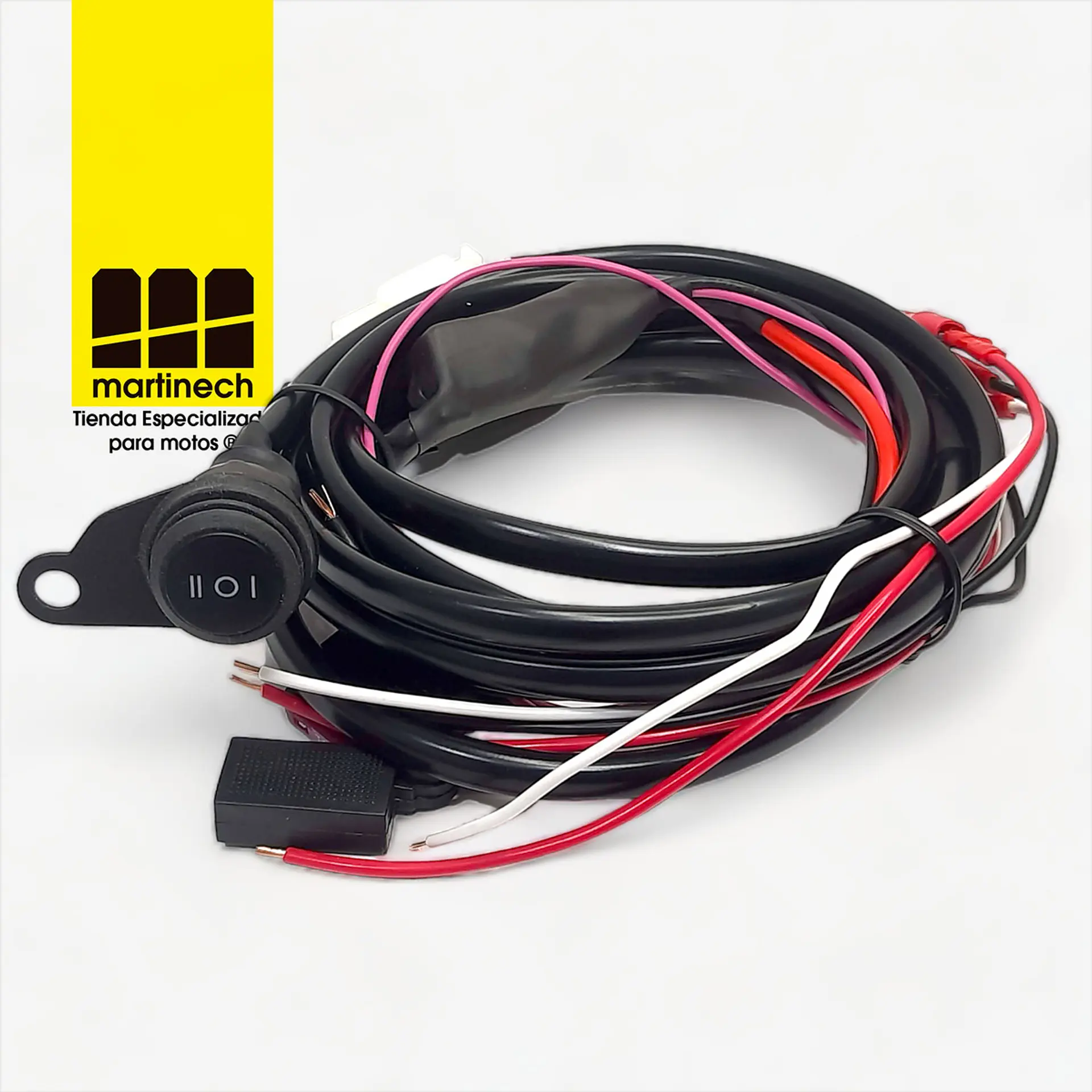 Cableado Arnes Moto Exploradoras Bicolor Switch y Relevo 7