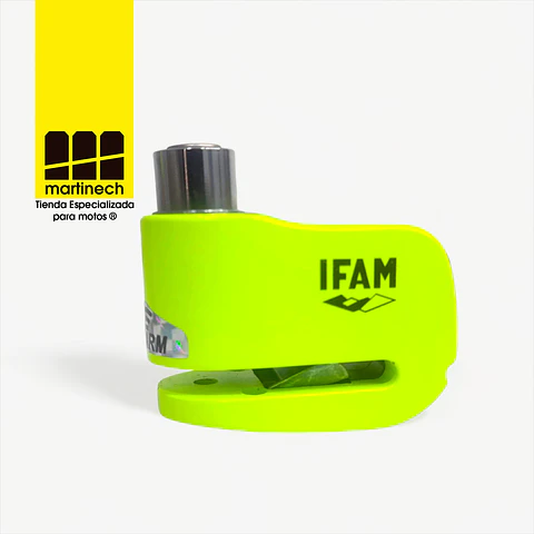 Candado Alarma Moto Seguridad Alta Freno Disco Ifam Premium