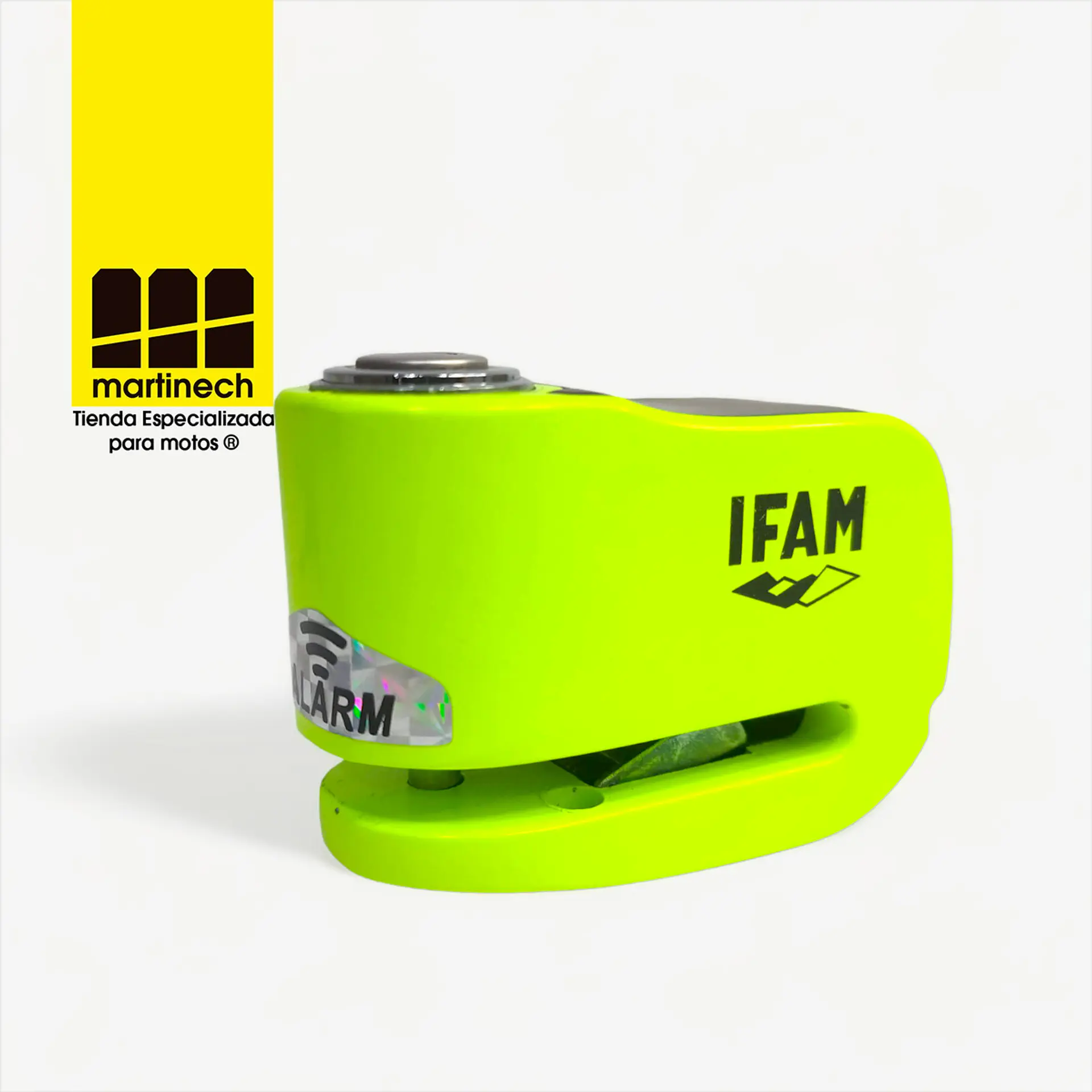 Candado Alarma Moto Seguridad Alta Freno Disco Ifam Premium 5