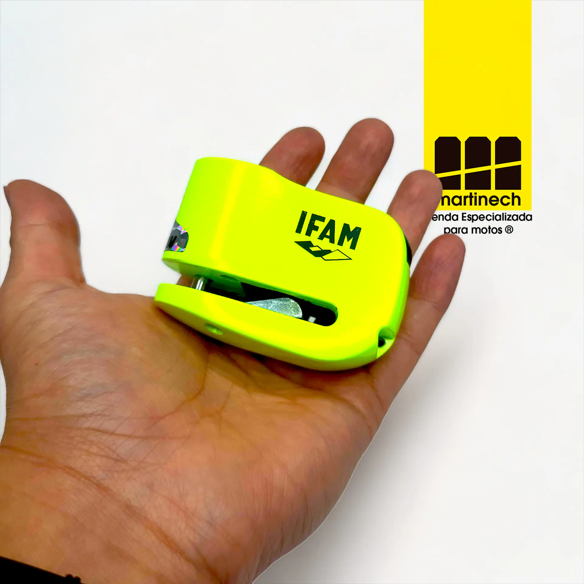 Candado Alarma Moto Seguridad Alta Freno Disco Ifam Premium 9