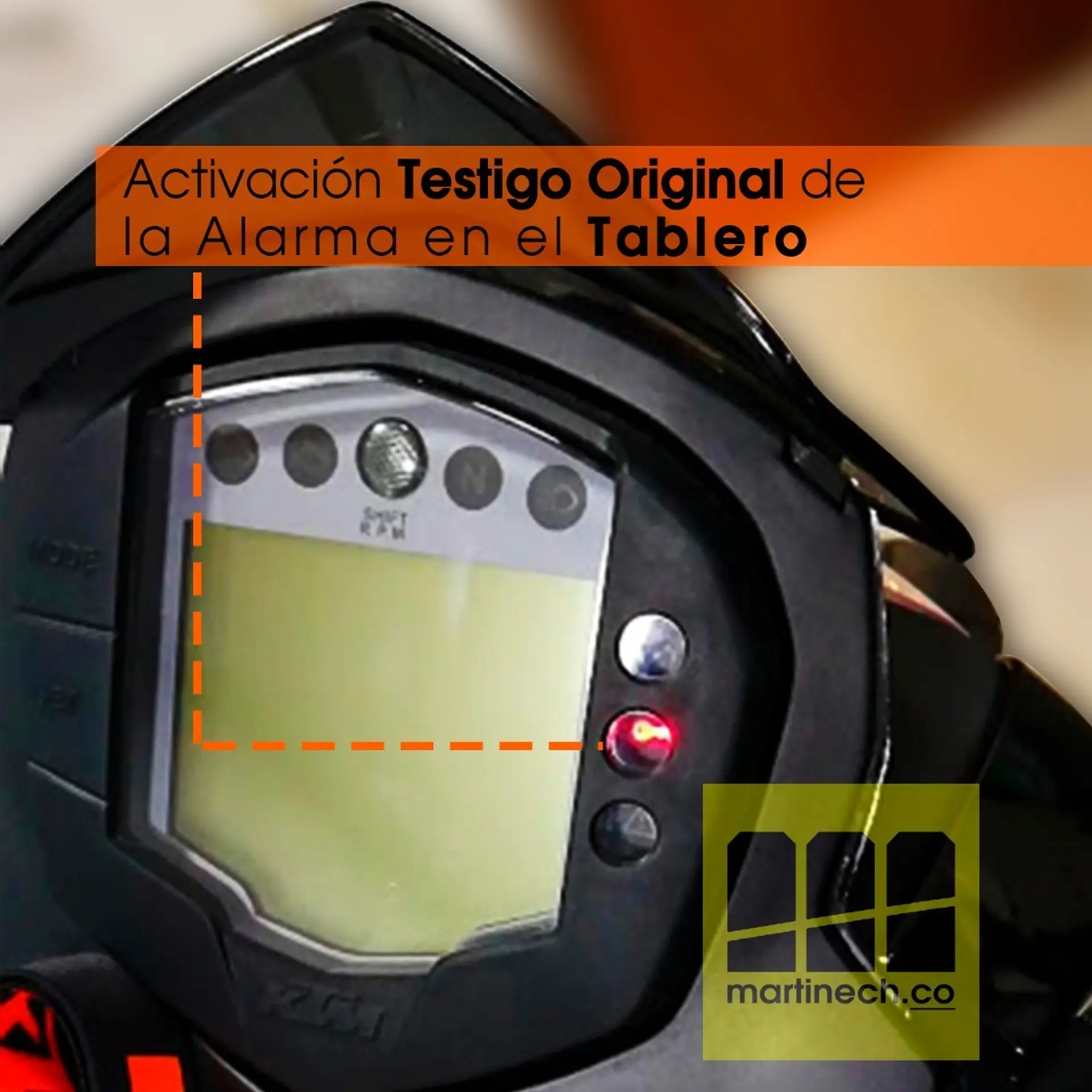 Alarma De Proximidad Alejamiento Para Ktm Duke 200 - 250 - 3