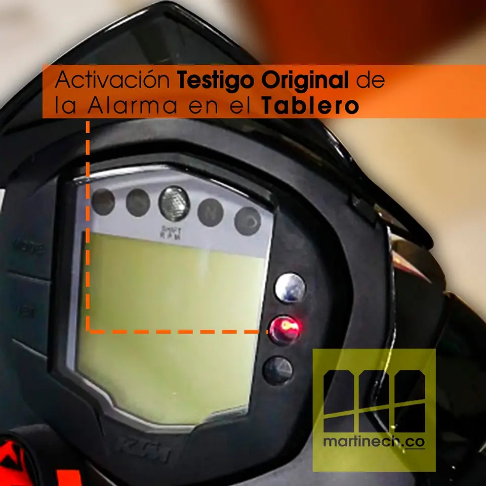 Alarma De Proximidad Alejamiento Para Ktm Duke 200 - 250 - 3