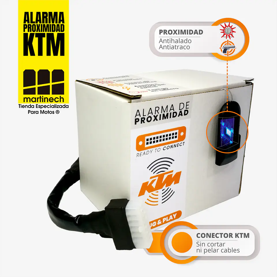 Alarma De Proximidad Alejamiento Para Ktm Duke 200 - 250 - 6