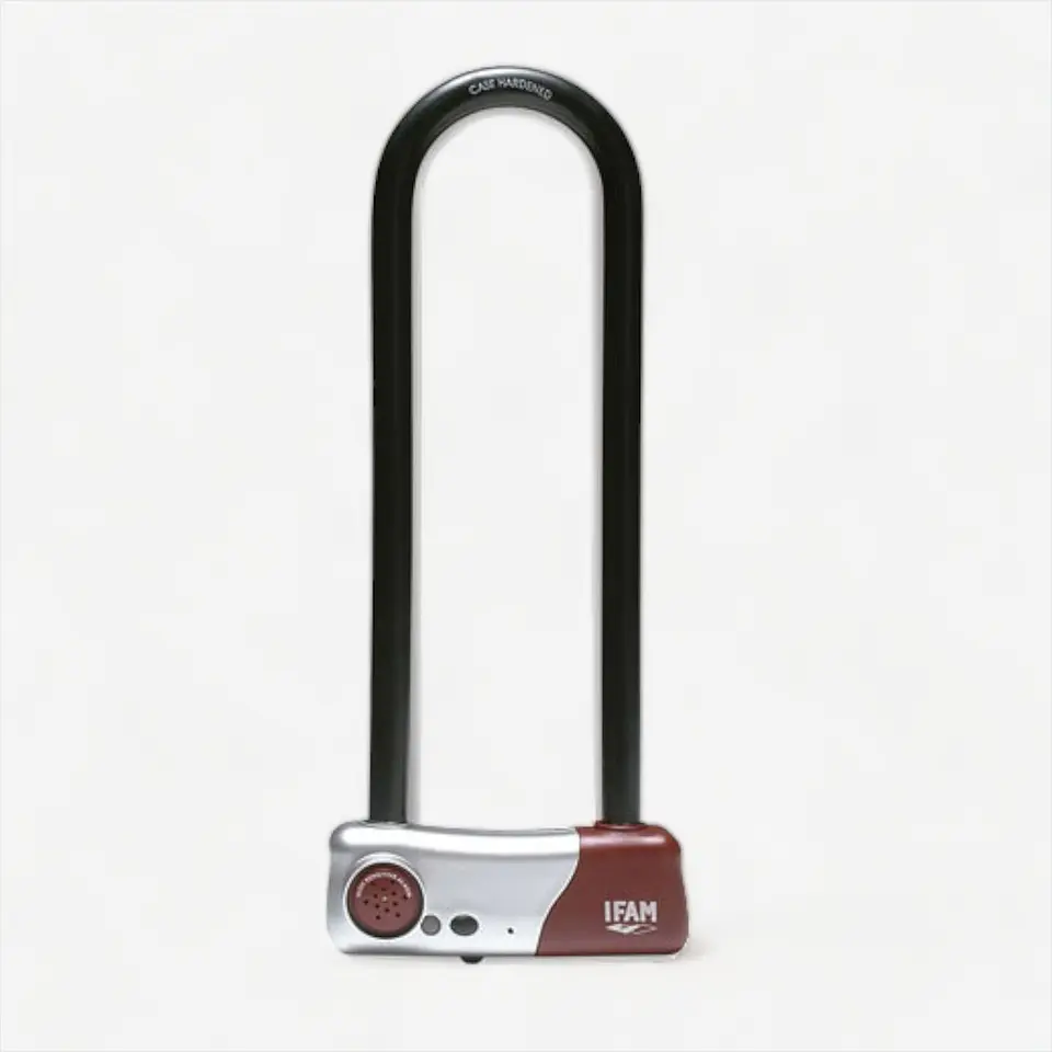 Candado Tipo U para Moto Bicicleta en Acero Ifam Alta Gamma 1