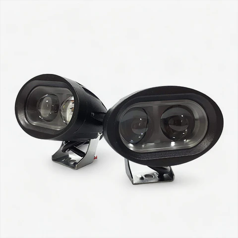 Exploradoras Led Luz Blanca Doble Proyector Moto o Carro