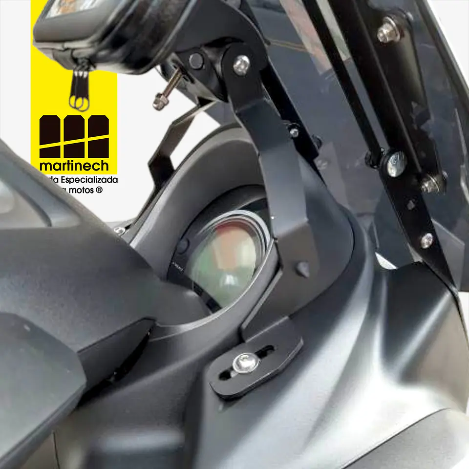 Base Soporte Gps Yamaha Nmax Base Portacelular Acero  3