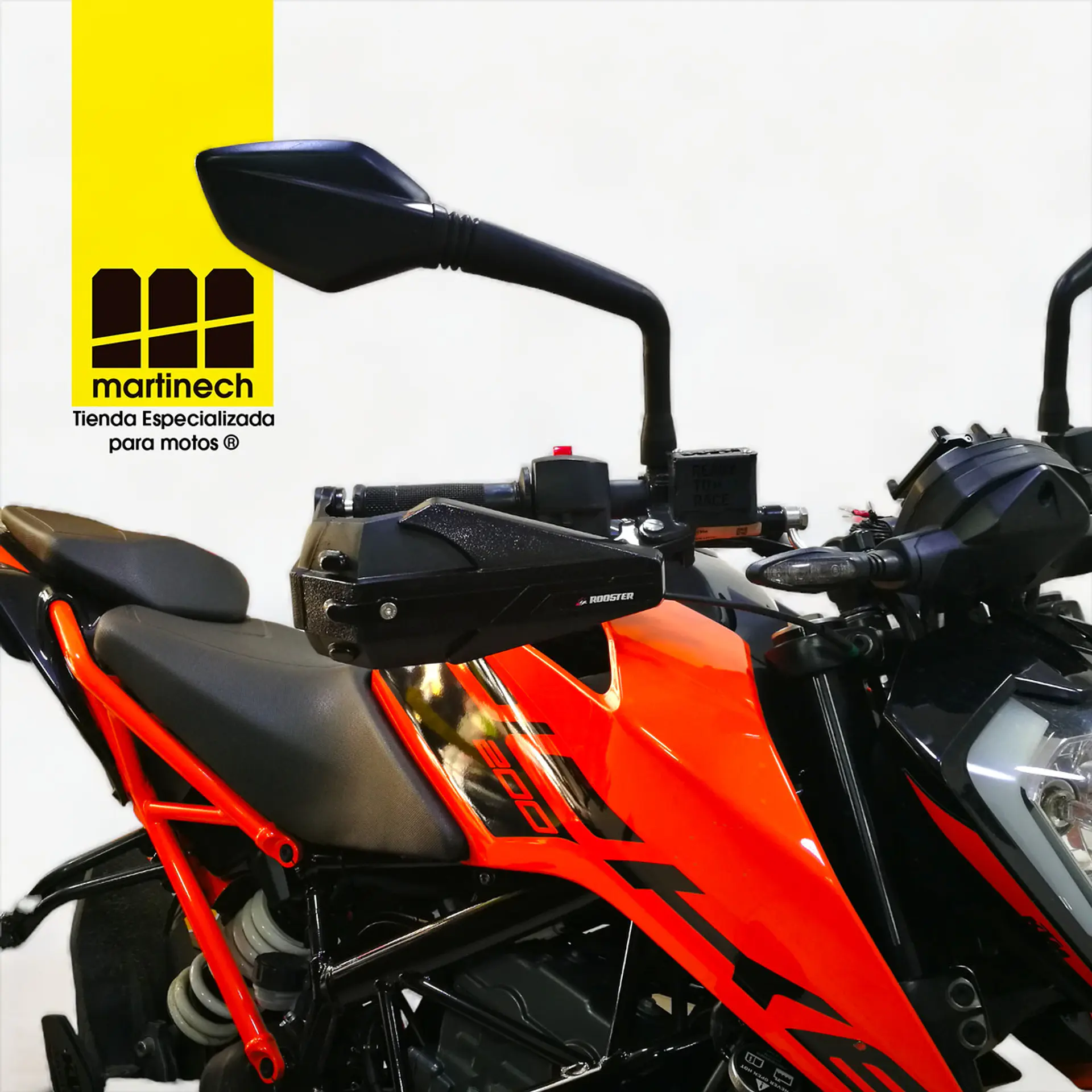 CubreManos Hand Saver Moto Ktm Duke Cortavientos Protector 3