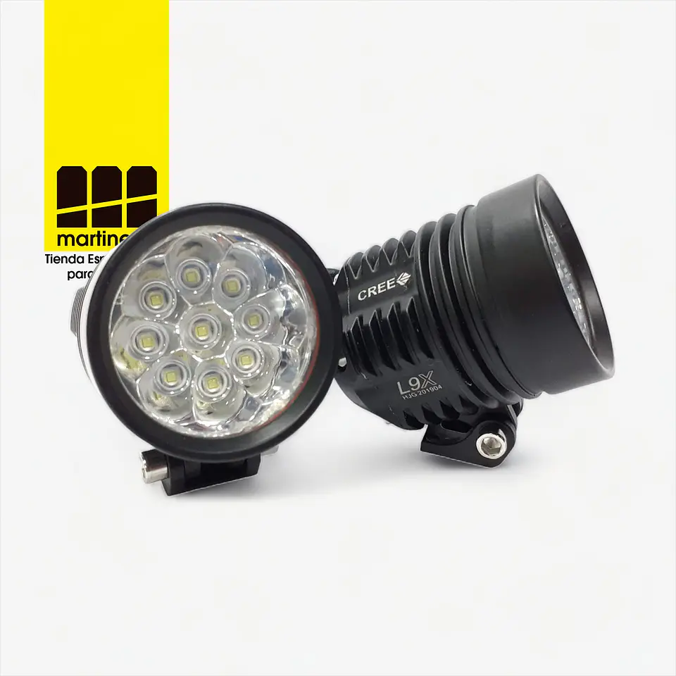 Exploradoras Led Luz Blanca Alta Potencia Moto o Carro 4