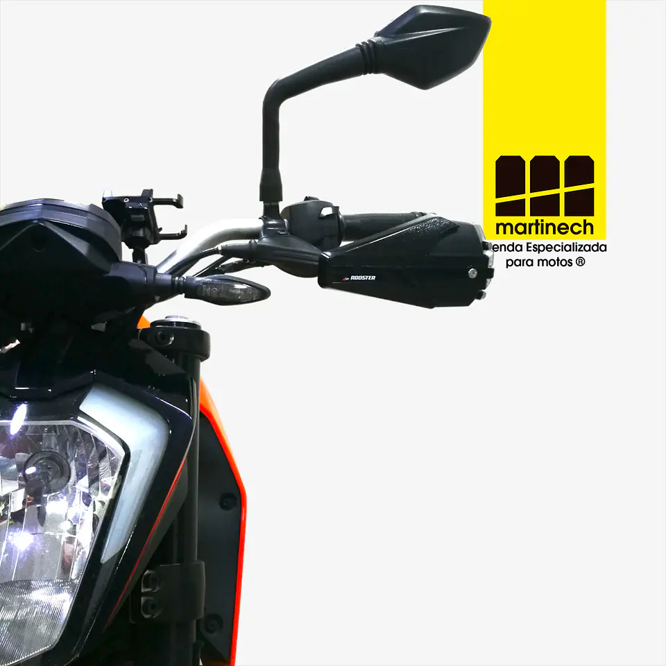 CubreManos Hand Saver Moto Ktm Duke Cortavientos Protector 6
