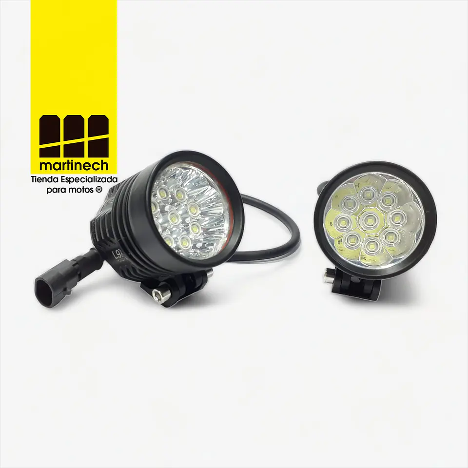 Exploradoras Led Luz Blanca Alta Potencia Moto o Carro 9