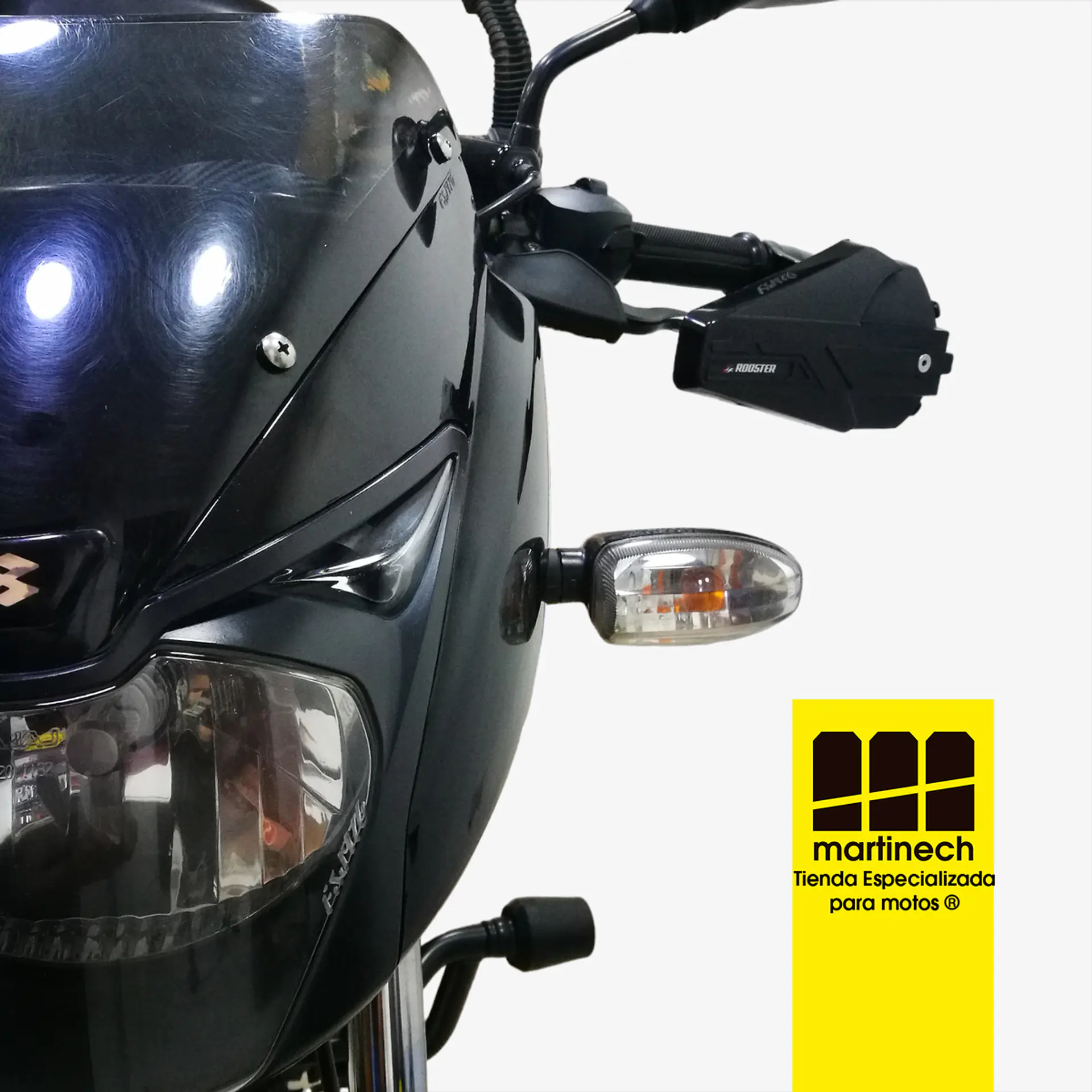 CubreManos Hand Saver Moto Pulsar 180 Cortavientos Protector 8