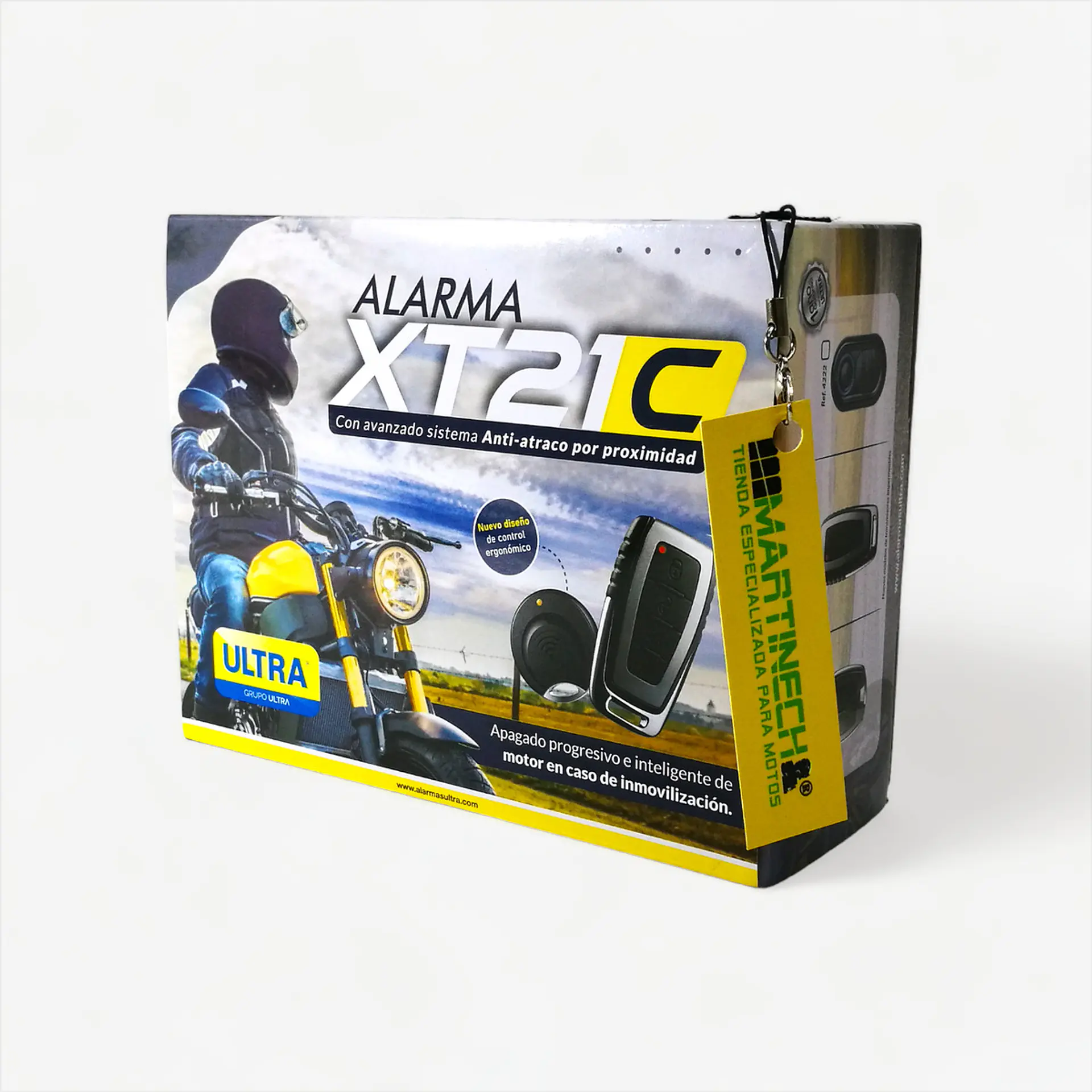Alarma Moto Xt21c Ultra Proximidad Alejamiento 10