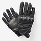 Guantes Moto Cuero Tactil Proteccion Motociclista Black - Miniatura 1