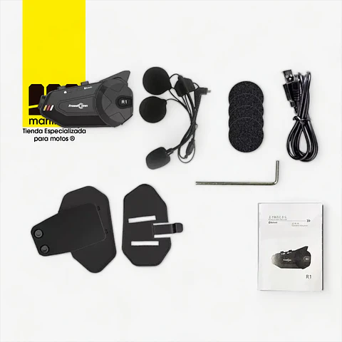 Intercomunicador Freedconn R1 Plus Fhd Wifi Moto Con Camara