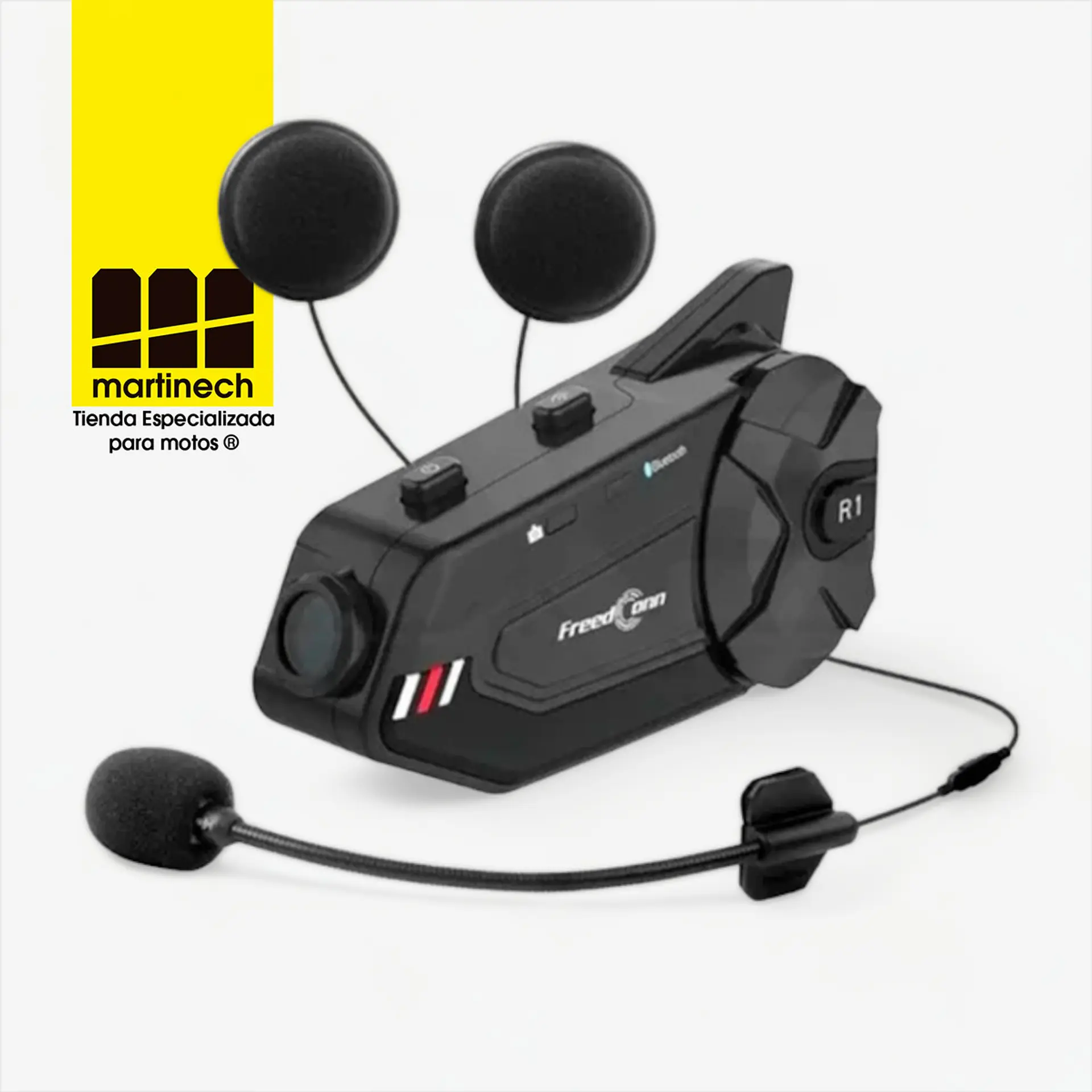Intercomunicador Freedconn R1 Plus Fhd Wifi Moto Con Camara 7
