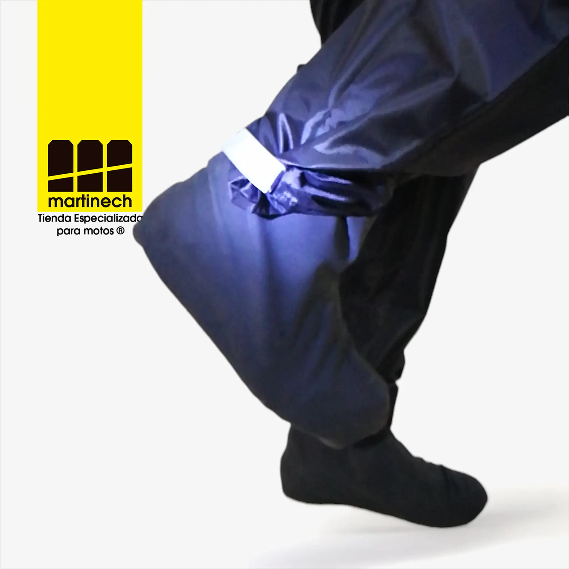 Traje Moto Para Lluvia Impermeable Hombre Con Zapatones 10