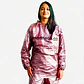 Impermeable Moto Bicicleta Plástico Reflectivo Portable  Oro Rosa - thumbnail 1