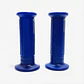 Manillares Grips Puños Para Moto 100% Caucho Confort Azul - thumbnail 1