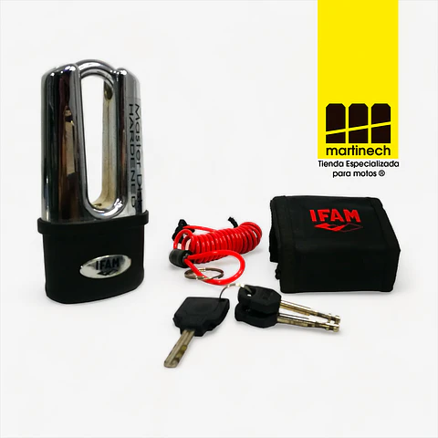 Candado Para Moto De Disco En Acero IFAM Master