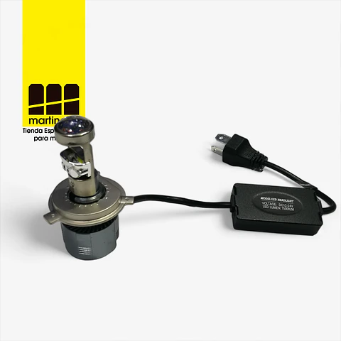 Bombillo Luz Led Para Moto H4 Con Proyector 15000 Lúmenes