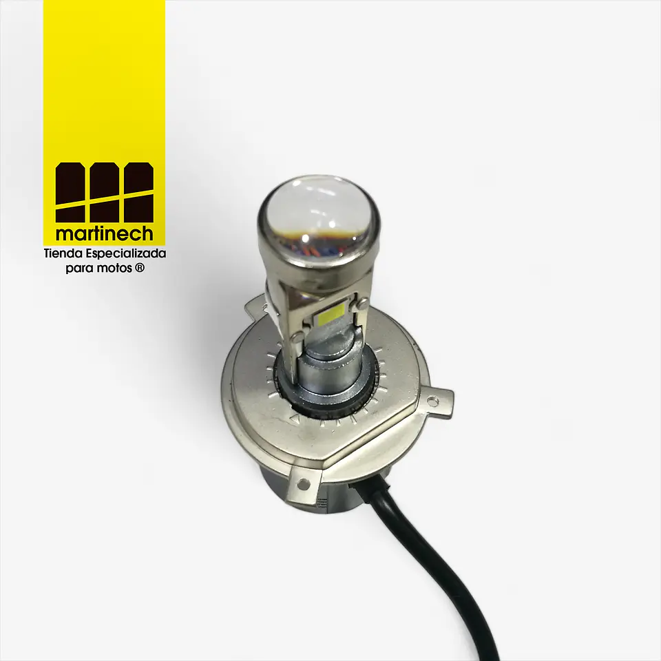 Bombillo Luz Led Para Moto H4 Con Proyector 15000 Lúmenes 5
