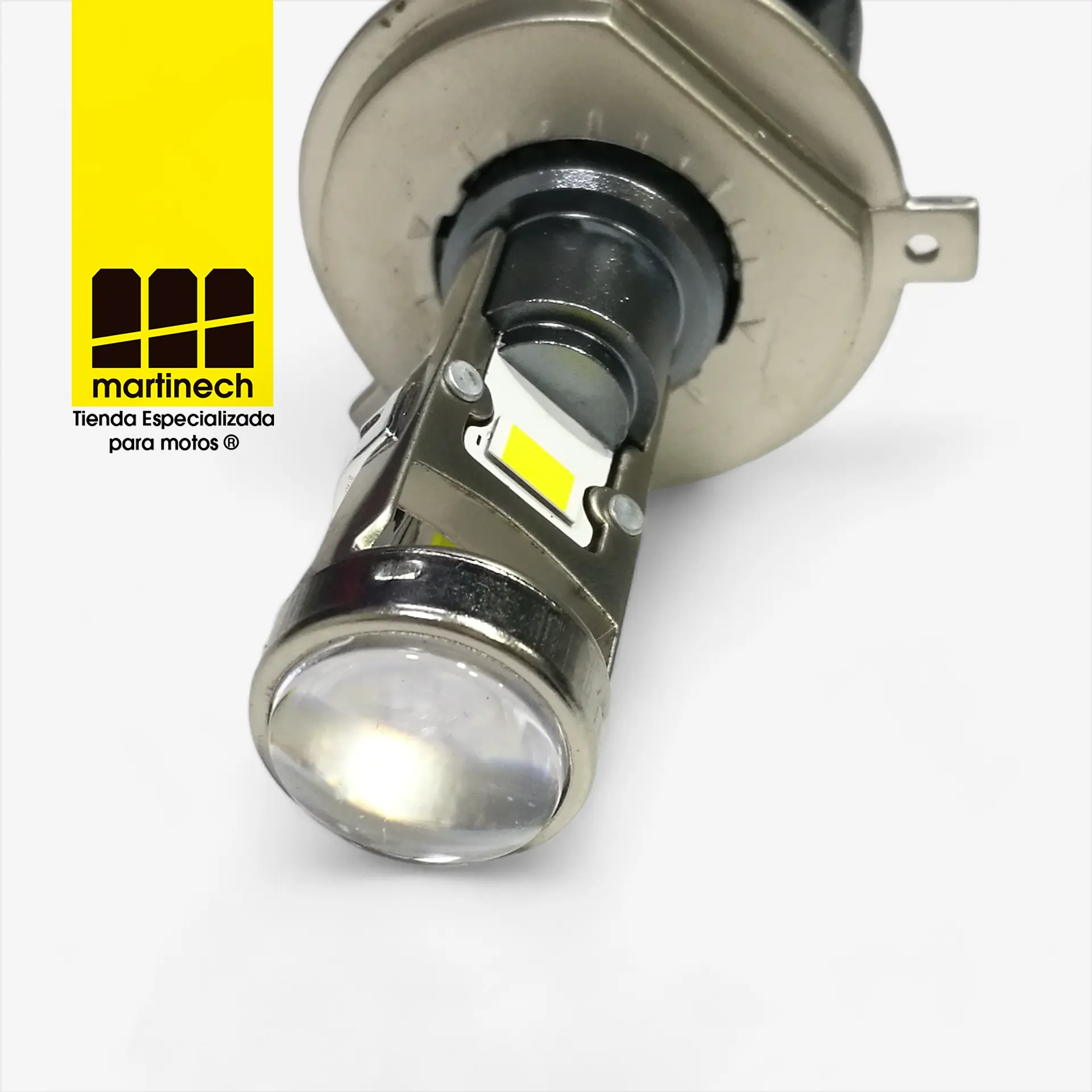 Bombillo Luz Led Para Moto H4 Con Proyector 15000 Lúmenes 9